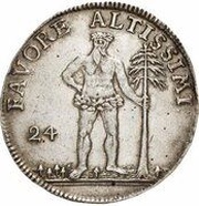 24 Mariengroschen - Ferdinand Albert II, Germany, 1735 reverse image