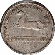 ⅔ Thaler - Charles I, Germany, 1764-1779 reverse image