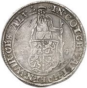 1 Thaler - Henry the Younger and Erich III, Germany, 1556 reverse image