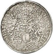 1 Thaler - Henry Julius, Germany, 1598 reverse image