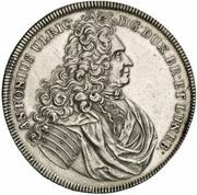 1 Thaler - Anthony Ulrich Conversion to Catholicism obverse image