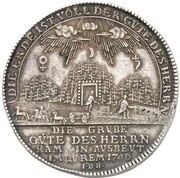 1 Thaler - Charles I Güte des Herrn - Ausbeute, Germany, 1752 reverse image