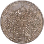 2 Thalers - Rudolph August Löser, Germany, 1686 reverse image