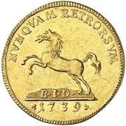 1 Ducat - Charles I, Germany, 1737-1742 reverse image