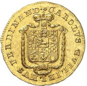 1 Ducat - Charles William Ferdinand Harz-Mining Ducat obverse image