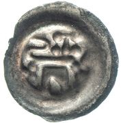 Denier Bracteate, Germany, 1296-1412 reverse image