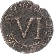 6 Pfennig, Germany, 1578 reverse image