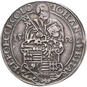 1 Thaler - John Gebhard of Mansfeld obverse image