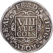 8 Albus, Germany, 1636 reverse image