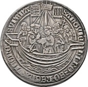 1 Guldengroschen, Germany, 1516 reverse image
