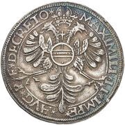 2 Thalers, Germany, 1569-1572 reverse image
