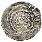 Denier - Warmann et empereur Conrad II obverse image
