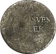 1 Groschen - Francis Conrad of Rodt, Germany, 1772 reverse image