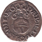 1 Witten - Edzard II and John, Germany, 1568-1586 reverse image