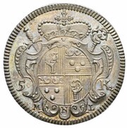 5 Kreuzer - John Anthony II of Freyberg obverse image