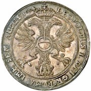2 Thalers, Germany, 1674 reverse image