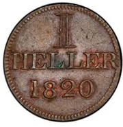 1 Heller Judenpfennig obverse image