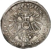 ½ Thaler, Germany, 1619-1620 reverse image