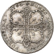 1 Thaler Konventionstaler, Germany, 1764 reverse image