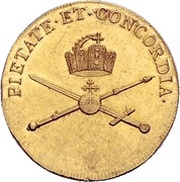 1¼ Ducat Coronation, Germany, 1790 reverse image