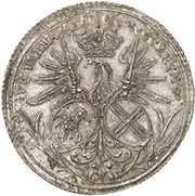 1 Thaler Peace of Rastatt and Baden, Germany, 1714 reverse image