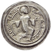 Denier Bracteate - Ulrich of Reinstein obverse image