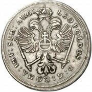 2 Thalers, Germany, 1687 reverse image