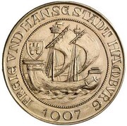 20 Mark Pattern obverse image