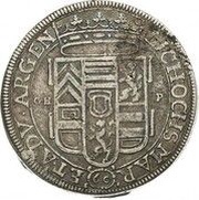60 Kreuzers - Frederick Casimir, Germany, 1669-1672 reverse image
