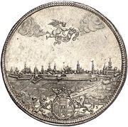 1 Thaler - Philip Reinhard, Germany, 1695 reverse image