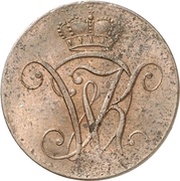 2 Heller - William IX obverse image