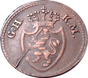1 Pfennig - Louis I obverse image