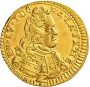 ¼ Ducat - Ernest Louis obverse image
