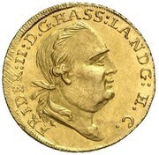 1 Friedrich d'Or - Frederick II Stern - Pistole obverse image