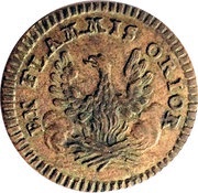 1 Kreuzer - Charles Albert, Germany, 1768 reverse image