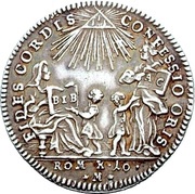 1 Ducat Bicentennial of Augsburg Confession; Silver pattern strike obverse image