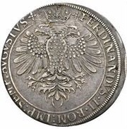 1 Thaler - John Eucharius of Wolffurt, Germany, 1625 reverse image