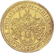 2 Ducats - Rupert II of Bodman, Germany, 1693 reverse image