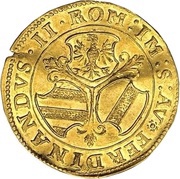 2 Kreuzers Gold pattern strike obverse image