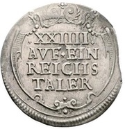 1⁄24 Thaler, Germany, 1622-1623 reverse image