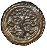 Denier Bracteate, Germany, 1195-1200 reverse image