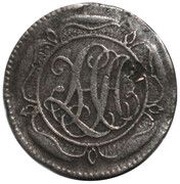 1 Mariengroschen - Louis Henry Adolphus as regent, Germany, 1784-1786 reverse image