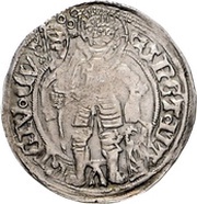 1 Groschen - Albert IV of Brandenburg Breitgroschen, Germany, 1520-1530 reverse image