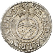 1⁄24 Thaler - Christian William of Brandenburg, Germany, 1622 reverse image