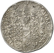 1 Thaler - Joachim Frederick of Brandenburg, Germany, 1583-1584 reverse image
