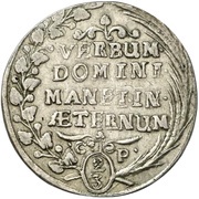 ⅔ Thaler, Germany, 1675 reverse image