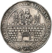 1 Thaler Reconstruction of the City obverse image