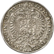 2 Thalers, Germany, 1618 reverse image