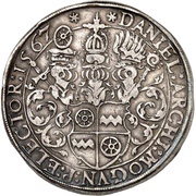1 Thaler - Daniel Brendel of Homburg Bettlertaler obverse image