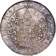 1 Thaler - Anselm Casimir Wamboldt of Unstädt, Germany, 1636-1641 reverse image